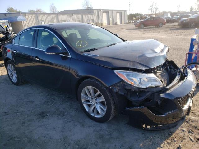 2G4GP5EX2E9296113 - 2014 BUICK REGAL PREM BLUE photo 4