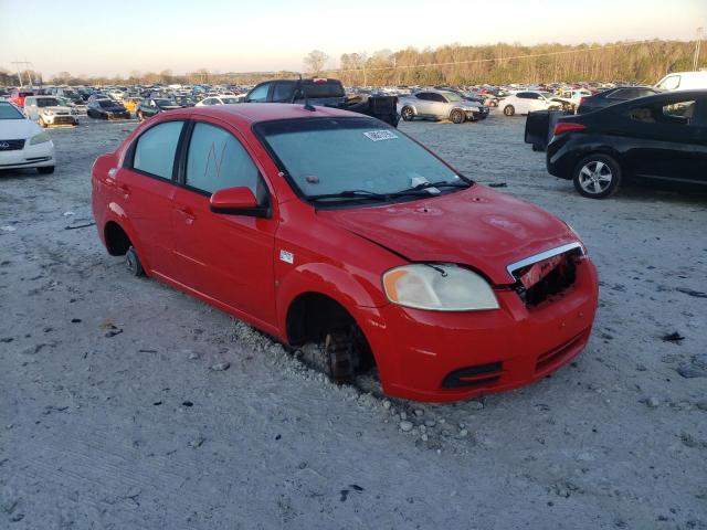 KL1TD56E49B657829 - 2009 CHEVROLET AVEO LS 红色 照片 4