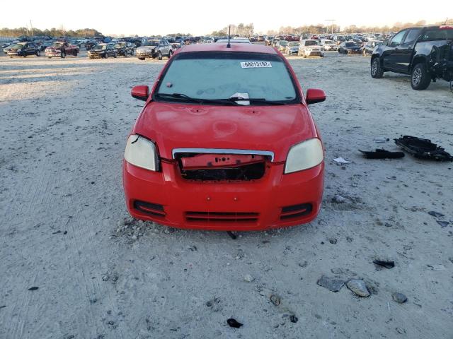 KL1TD56E49B657829 - 2009 CHEVROLET AVEO LS 红色 照片 5