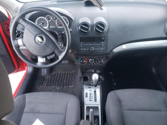 KL1TD56E49B657829 - 2009 CHEVROLET AVEO LS 红色 照片 8