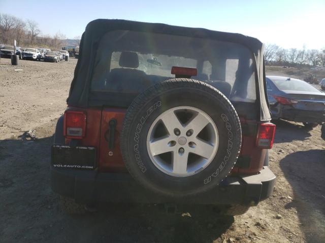 1C4AJWAG7DL583204 - 2013 JEEP WRANGLER S RED photo 6