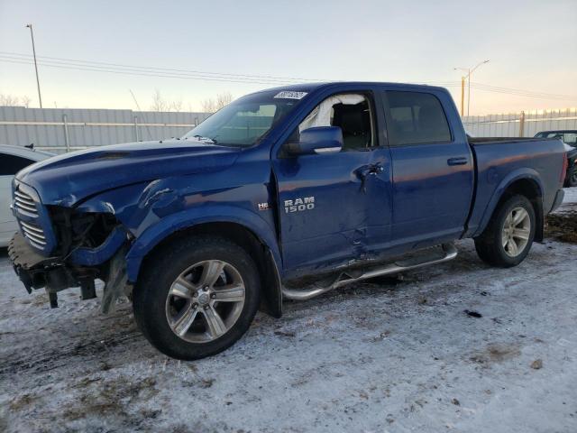 1C6RR7MT2ES462752 - 2014 RAM 1500 SPORT BLUE photo 1