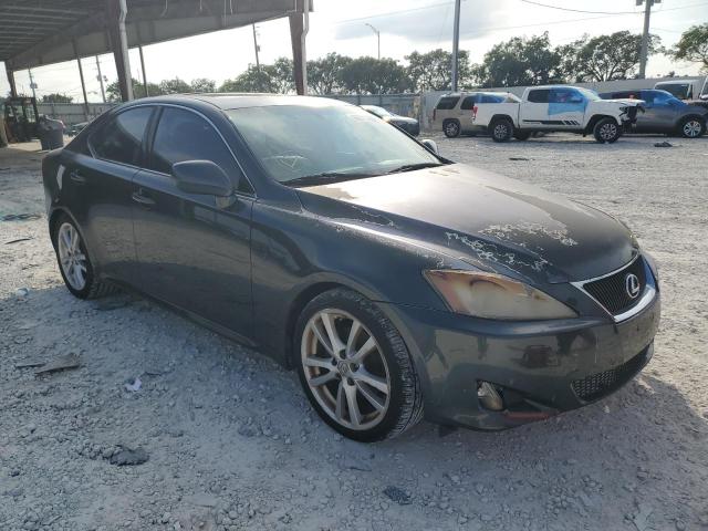 JTHBK262462002966 - 2006 LEXUS IS GRAY photo 4