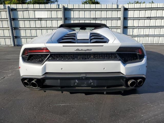 ZHWUR2ZF2HLA07417 - 2017 LAMBORGHINI HURACAN WHITE photo 6