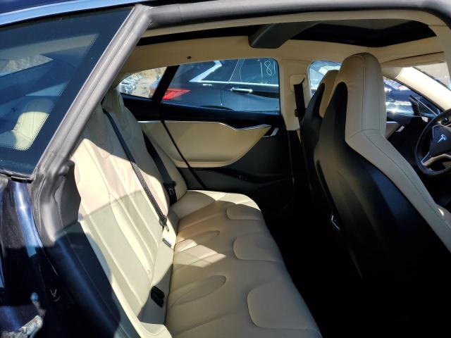 5YJSA1CN1DFP21874 - 2013 TESLA MODEL S Azul foto 10