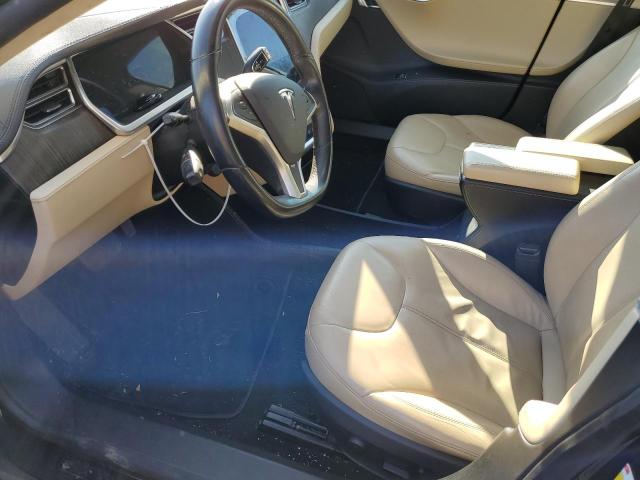 5YJSA1CN1DFP21874 - 2013 TESLA MODEL S Azul foto 7