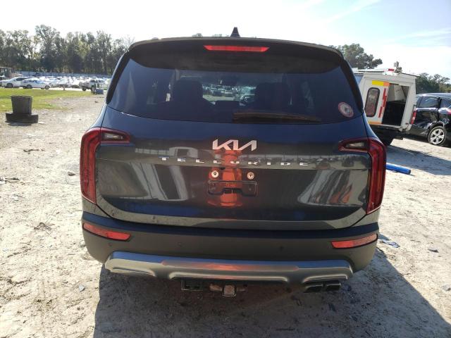 5XYP64HC8NG231510 - 2022 KIA TELLURIDE GRAY photo 6