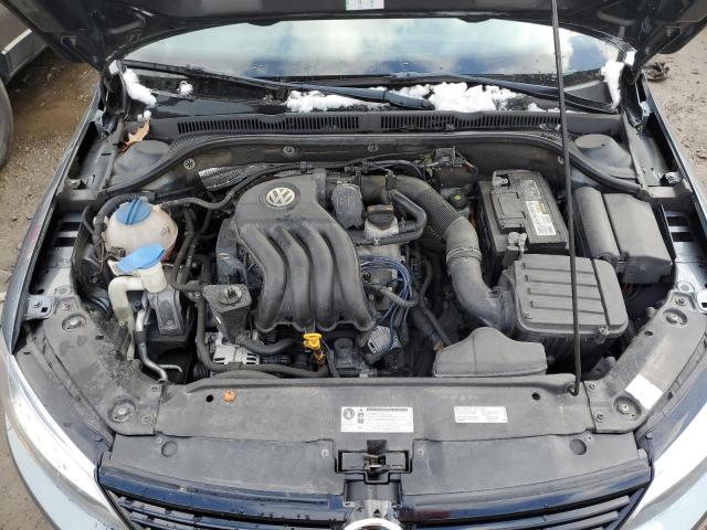 3VW2K7AJ0DM379116 - 2013 VOLKSWAGEN JETTA BASE 灰色 照片 11