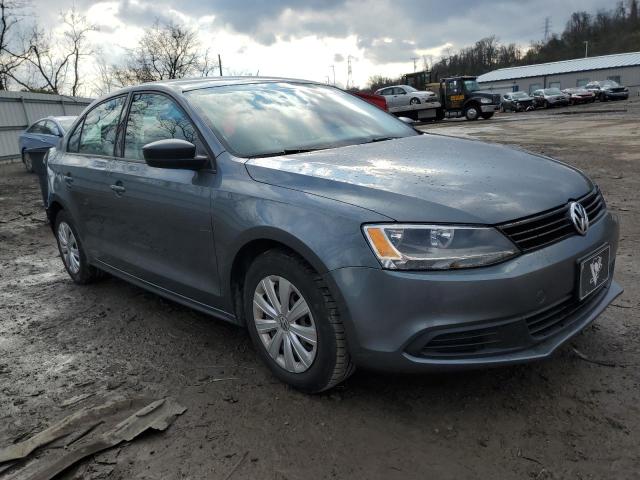 3VW2K7AJ0DM379116 - 2013 VOLKSWAGEN JETTA BASE 灰色 照片 4