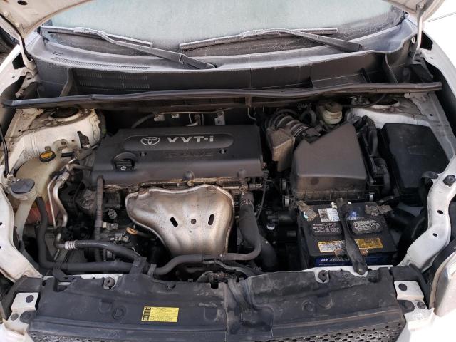 JTLKE50E181032551 - 2008 TOYOTA SCION XB თეთრი ფოტო 11