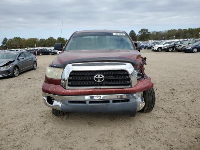 5TFRT541X7X012849 - 2007 TOYOTA TUNDRA DOU BURGUNDY photo 5