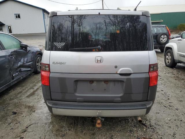 5J6YH285X3L053714 - 2003 HONDA ELEMENT EX SILVER photo 6