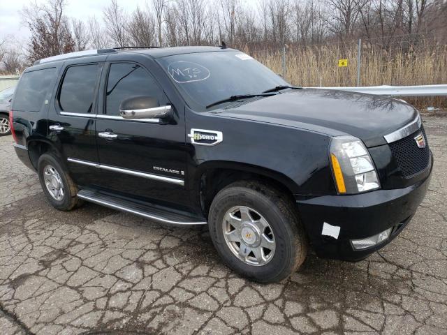 1GYFK43539R197915 - 2009 CADILLAC ESCALADE H BLACK photo 4