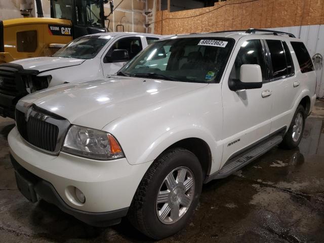 5LMEU78H13ZJ15051 - 2003 LINCOLN AVIATOR 白色 照片 1