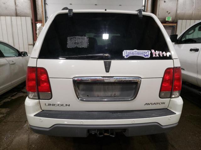 5LMEU78H13ZJ15051 - 2003 LINCOLN AVIATOR WHITE photo 6