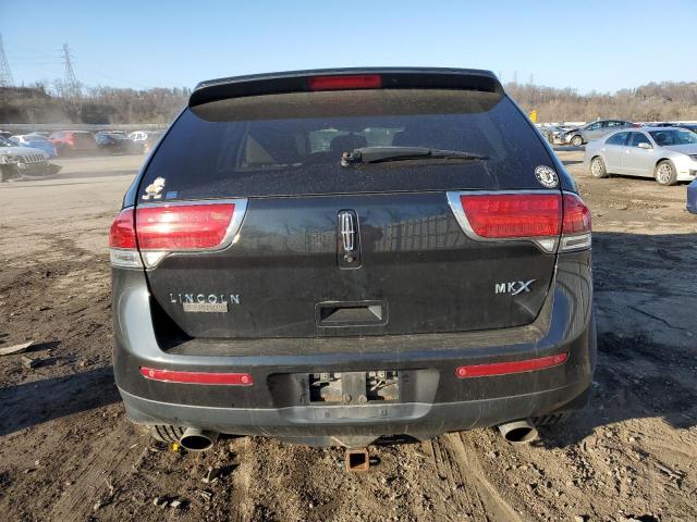 2LMDJ6JK0CBL11822 - 2012 LINCOLN MKX BLACK photo 6