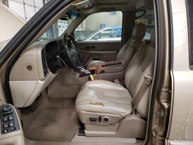 1GKFK16Z15R227785 - 2005 GMC YUKON XL K TAN photo 7