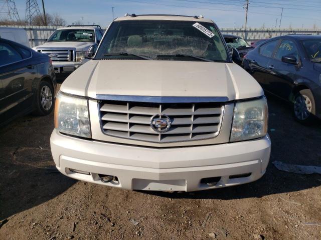 3GYFK66N84G258045 - 2004 CADILLAC ESCALADE E WHITE photo 5