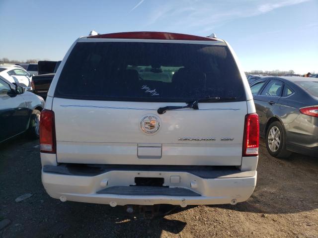 3GYFK66N84G258045 - 2004 CADILLAC ESCALADE E WHITE photo 6