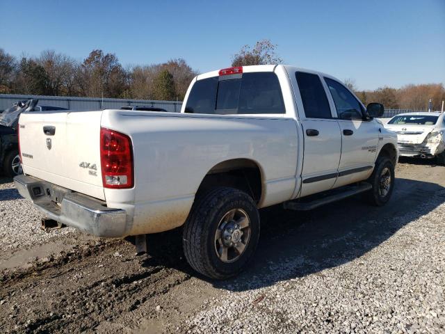 1D7KS28D86J141588 - 2006 DODGE RAM 2500 S Սպիտակ լուսանկար 3
