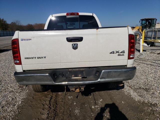 1D7KS28D86J141588 - 2006 DODGE RAM 2500 S Սպիտակ լուսանկար 6