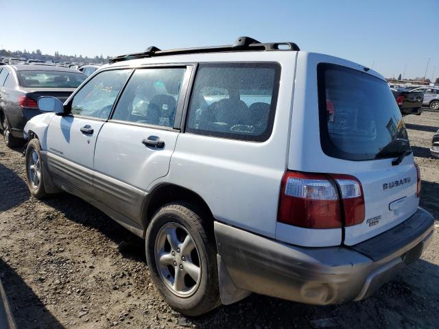 JF1SF65562G740909 - 2002 SUBARU FORESTER S WHITE photo 2