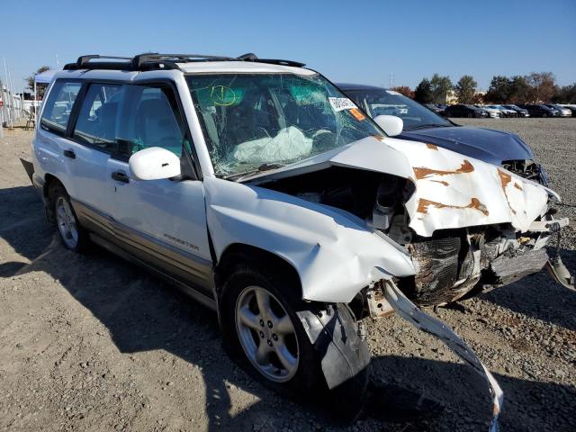 JF1SF65562G740909 - 2002 SUBARU FORESTER S WHITE photo 4