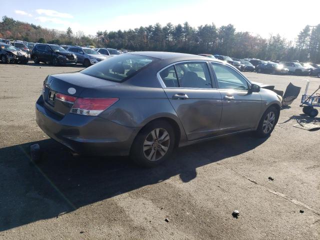 1HGCP2F69BA012758 - 2011 HONDA ACCORD SE GRAY photo 3