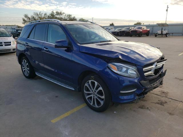 4JGDA5HB4HA977404 - 2017 MERCEDES-BENZ GLE 350 4M BLUE photo 4