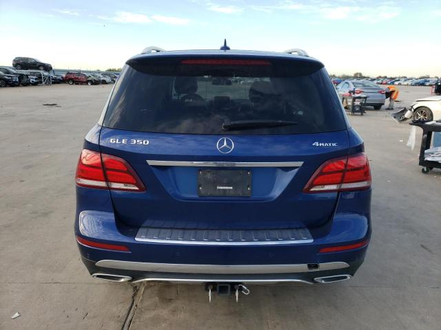 4JGDA5HB4HA977404 - 2017 MERCEDES-BENZ GLE 350 4M BLUE photo 6