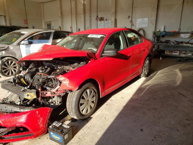 3VW2K7AJ2FM421207 - 2015 VOLKSWAGEN JETTA BASE 红色 照片 1