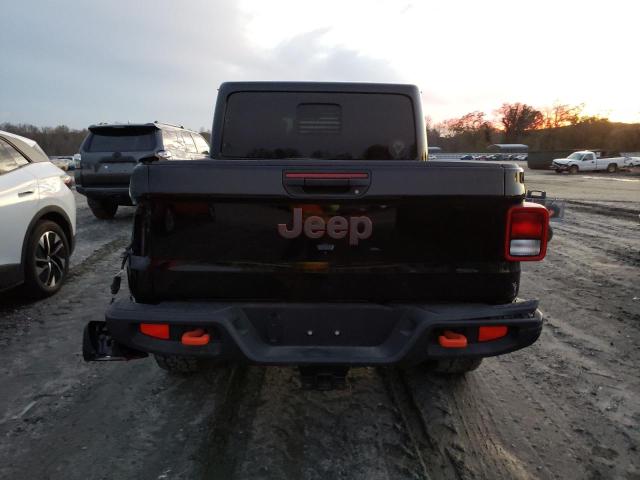 1C6JJTEG3NL130747 - 2022 JEEP GLADIATOR BLACK photo 6