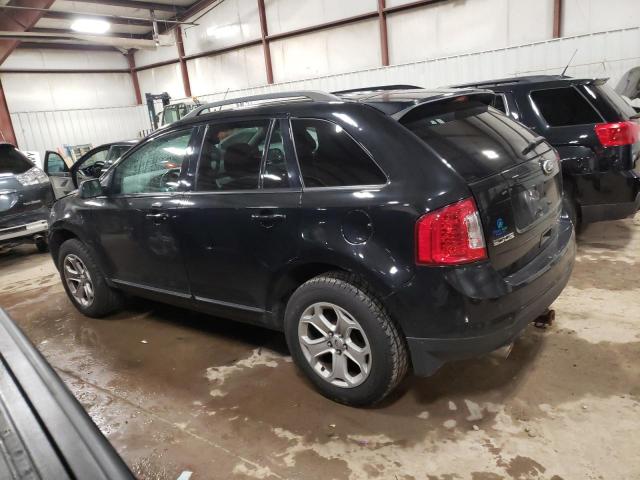 2FMDK3JC1DBB96245 - 2013 FORD EDGE SEL BLACK photo 2