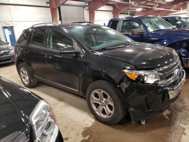 2FMDK3JC1DBB96245 - 2013 FORD EDGE SEL BLACK photo 4