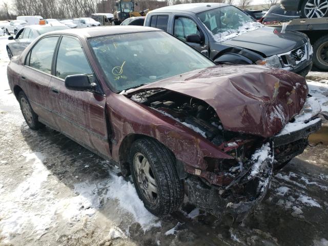 1HGCD5621SA039394 - 1995 HONDA ACCORD DX BURGUNDY photo 1