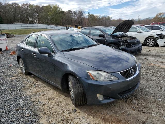 JTHCK262875012100 - 2007 LEXUS IS 250 BLUE photo 4