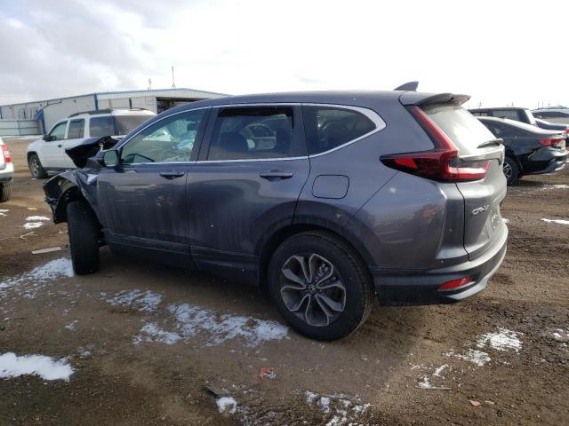 5J6RW2H83NA014420 - 2022 HONDA CR-V EXL GRAY photo 2