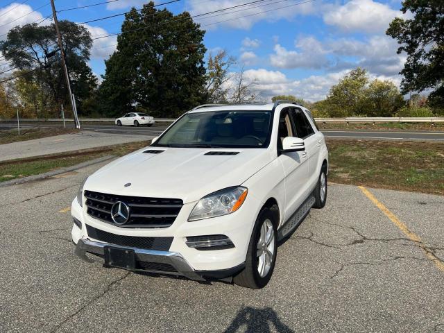 4JGDA5HB6FA453216 - 2015 MERCEDES-BENZ ML 350 4MA WHITE photo 1