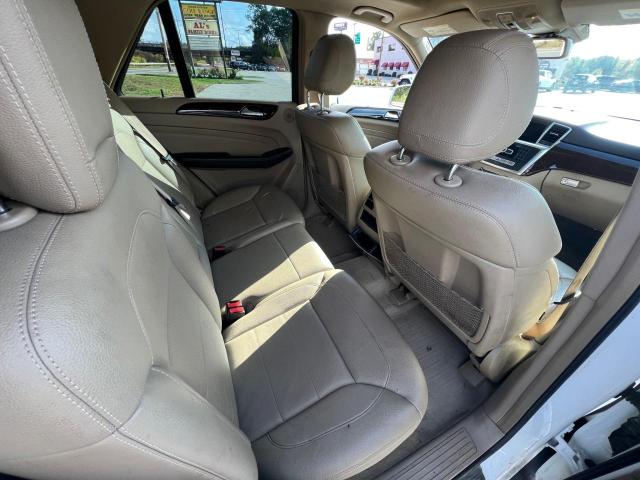 4JGDA5HB6FA453216 - 2015 MERCEDES-BENZ ML 350 4MA WHITE photo 6