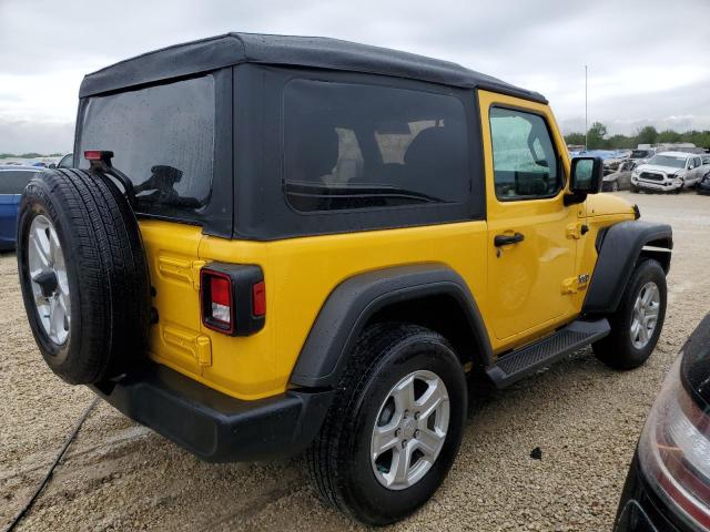 1C4GJXAG8LW150424 - 2020 JEEP WRANGLER S ყვითელი ფოტო 3