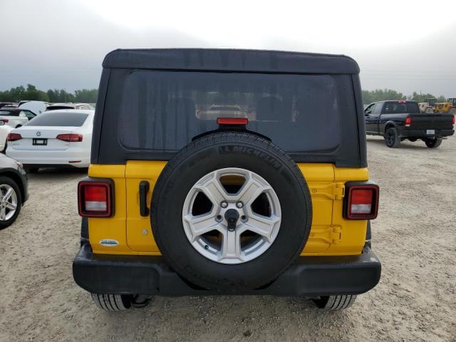 1C4GJXAG8LW150424 - 2020 JEEP WRANGLER S ყვითელი ფოტო 6