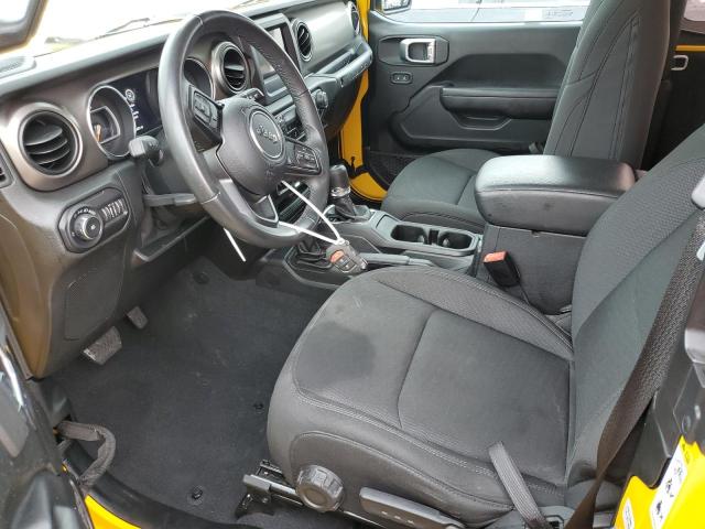 1C4GJXAG8LW150424 - 2020 JEEP WRANGLER S ყვითელი ფოტო 7