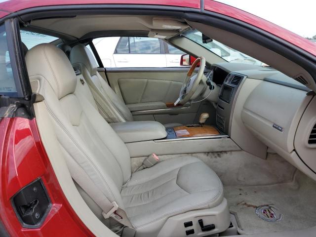 1G6YV34AX55600353 - 2005 CADILLAC XLR RED photo 10