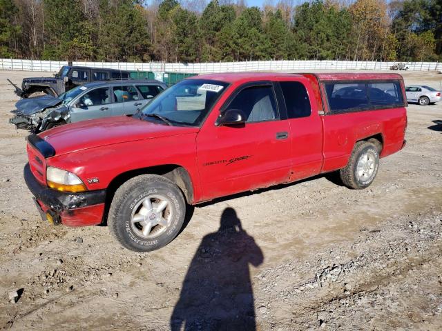 1B7GL23XXVS311585 - 1997 DODGE DAKOTA RED photo 1