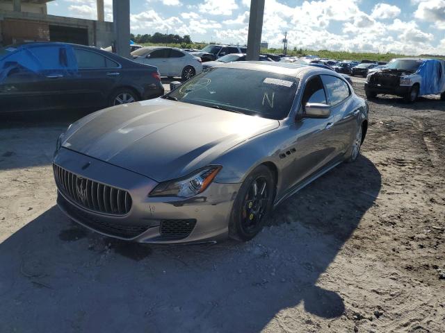 ZAM56RRA9F1129650 - 2015 MASERATI QUATTROPOR GRAY photo 1