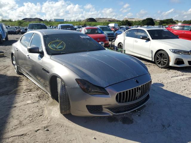 ZAM56RRA9F1129650 - 2015 MASERATI QUATTROPOR GRAY photo 4