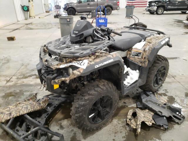 3JBLKAX4XMJ000357 - 2021 CAN-AM OUTLANDER BROWN photo 2