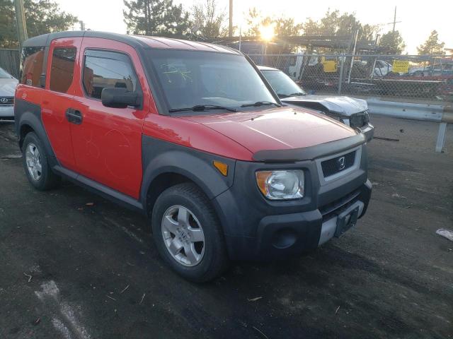 5J6YH27655L018706 - 2005 HONDA ELEMENT EX RED photo 1