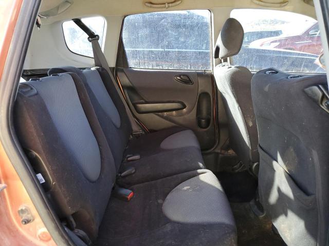 JHMGD38627S051509 - 2007 HONDA FIT S ORANGE photo 10