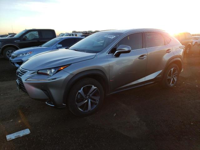 JTJBJRBZ8K2097118 - 2019 LEXUS NX 300H SILVER photo 1